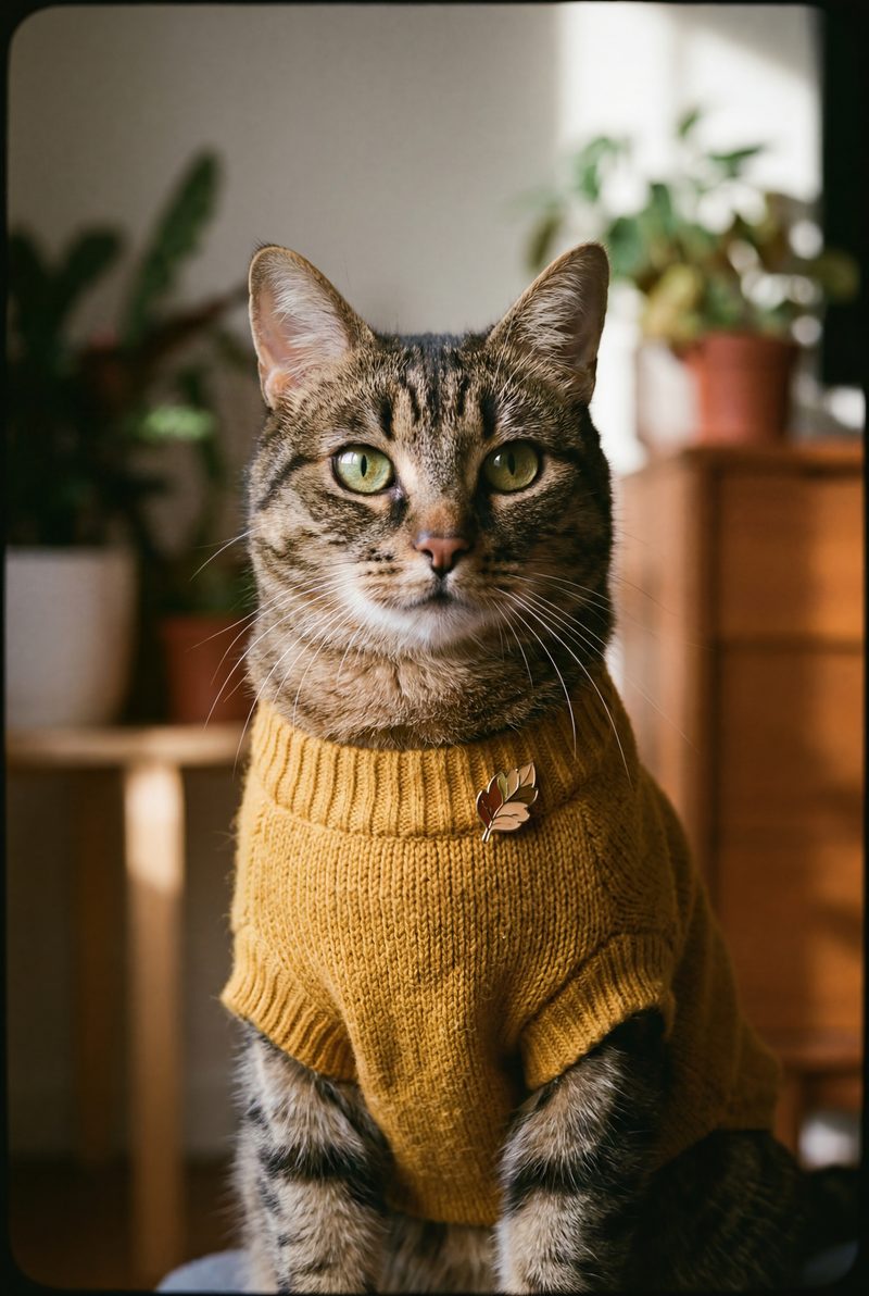 Portrait d’animal — style Argentique
